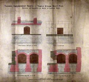 Civil Engineering: Construction Drawings for the Thames Embankment