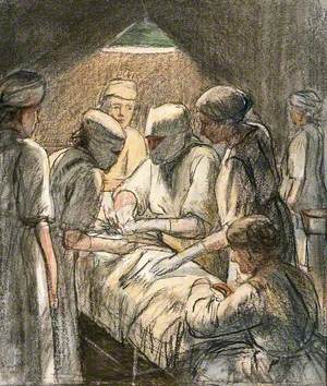 An Operation for Appendicitis at the Military Hospital, Endell Street, London