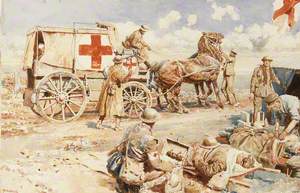 First World War: An Advanced Dressing Station on the Western Front