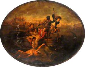 Brook Watson Being Attacked by a Shark in Havana Harbour, 1749