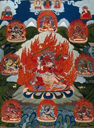 Mahakala with His Shakti