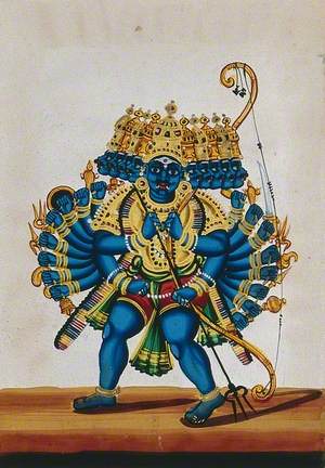 Ravana, the Ten-Headed Demon God