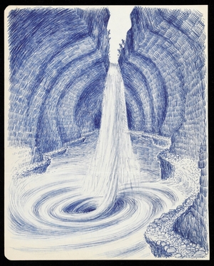 The Dream of a Patient in Jungian Analysis: a Tunnel, into which Water Cascades from the Top into a Swirling Pool; Small People Look down from the Top