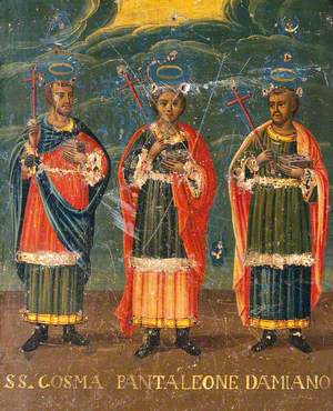 Saint Cosmas, Saint Panteleimon, and Saint Damian