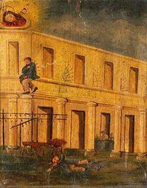 A Boy Falling off a Building