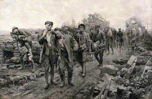 First World War: Transport of the Wounded