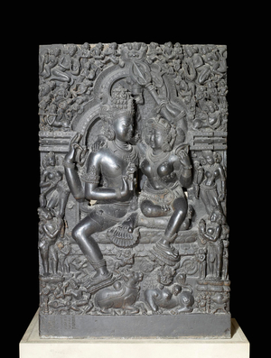 Hara-Pārvatī (Śiva Seated with Pārvatī on His Knee)*
