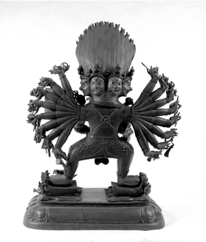 Yamāntaka Vajrabhairava in Yab-Yum