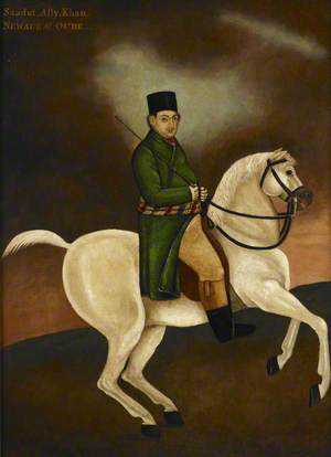 Sa'adat 'Ali Khan, Nawab of Oudh (1798–1814), on Horseback
