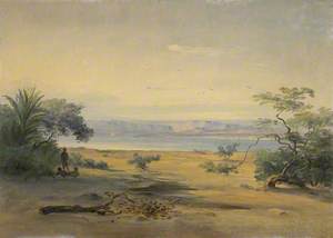 Sagallo: Landscape with Bay, an Arid Shore in the Foreground