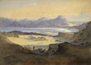 The Salt Lake, Bahr Assal, 1841