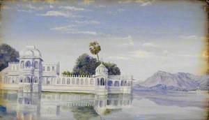 Jagniwas Palace, Udaipur. 'Janr. 1879'