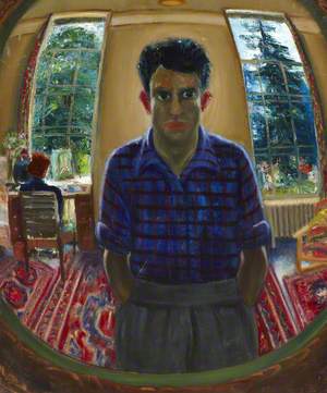 Man in the Mirror, Self Portrait