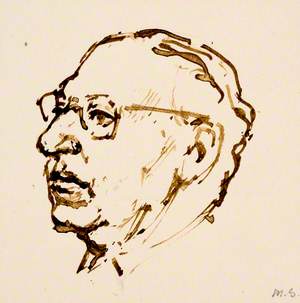 Head of Stravinsky (1882–1971)