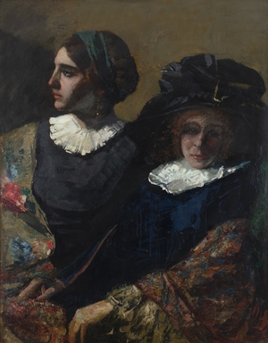 Portrait of the Artist's Mother and Sister (Gitel and Sarah)