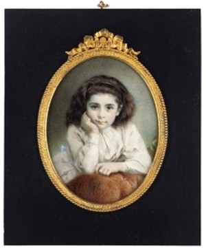 Portrait of a Girl, possibly Sybil Muriel Turrell