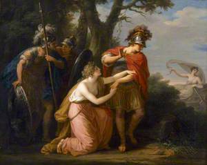 Armida in Vain Endeavours with Her Entreaties to Prevent Rinaldo's Departure