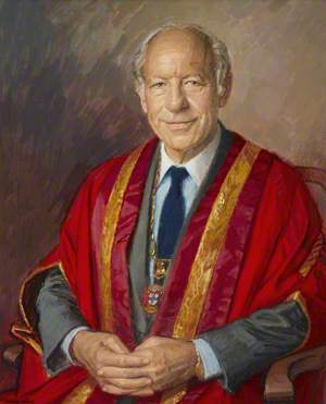 Professor Michael Rosen (1927–2018), President of the College of Anaesthetists (1988–1991)