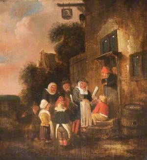 Singers Outside an Inn