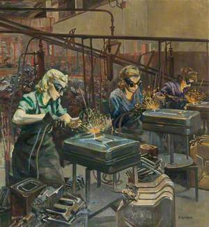 Women Welders at Williams & Williams, Chester