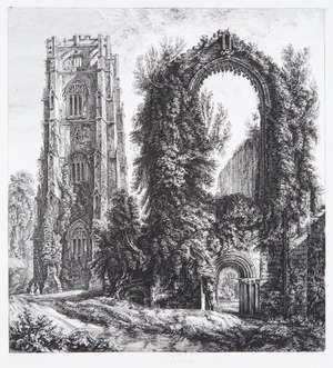 Tower and Nave, Fountains Abbey