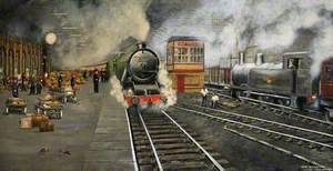 Crewe Number 1 Platform, c.1960