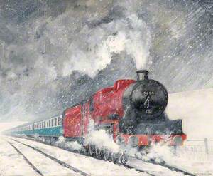LMS 5690 in the Snow