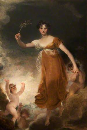 Georgiana Maria Leicester (1793–1859), Lady de Tabley, as 'Hope'