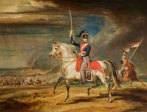 Sir John Leicester, Bt, Exercising His Regiment of Cheshire Yeomanry on the Sands at Liverpool