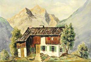German Cottage in the Mountains