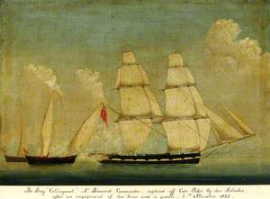 Brig 'Collingwood', Captured 5 November 1825