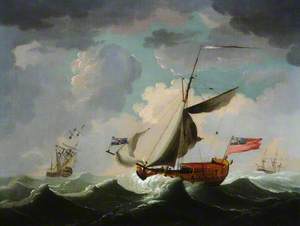 Royal Yacht in a Storm