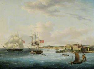Naval Shipping off Castle Cornet