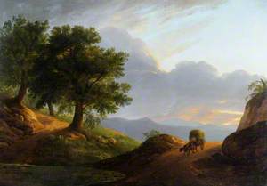 Landscape with an Ox Cart