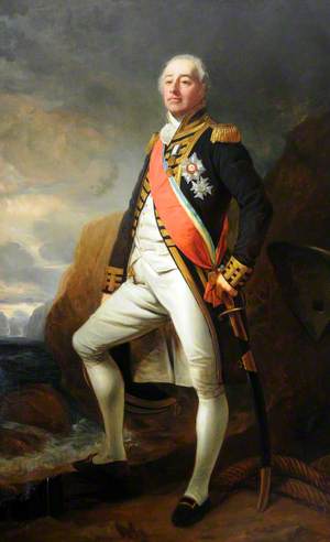 Admiral Lord James de Saumarez (1757–1836), GCB, KS, 1st Baron de Saumarez (1831)
