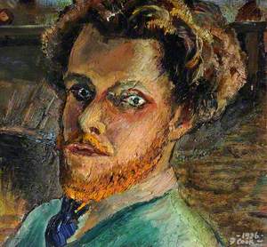 Self Portrait with a Beard, Aged 29, at Porthallow