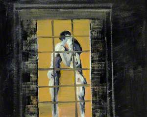 Lovers at a Window by Night