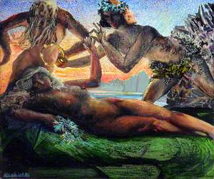 Composition for 'Bacchus and Ariadne'