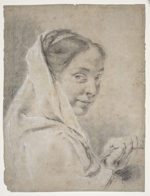 Young Woman with a Basket