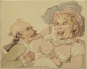 Secundem Artem – Caricature of a Man and a Woman