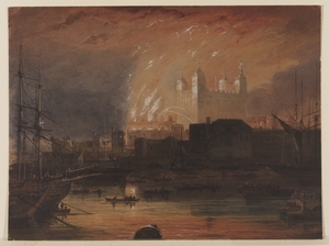 Conflagration at the Tower of London of 1841