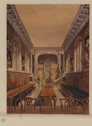 Interior of a College Hall