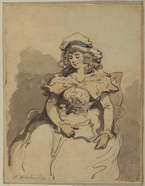 Young Lady, Seated (formerly 'The Pensive Maid')