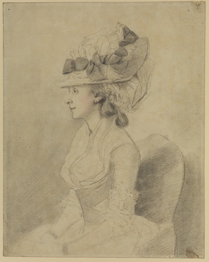 Half-Length Portrait of a Young Lady