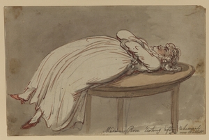 Madame Rose Resting after Rehearsal of a New Ballet