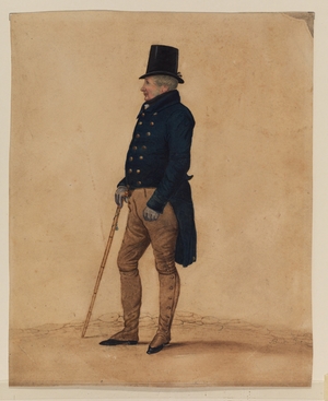 Full-Length Portrait of a Man