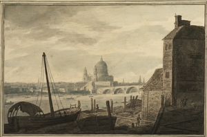 View of London, with Saint Paul's