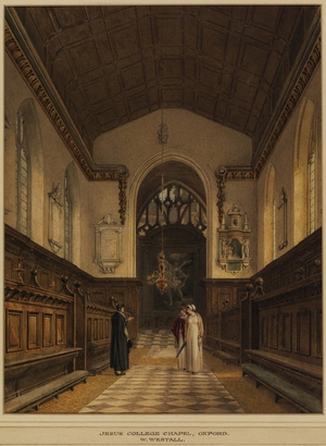 Interior of the Chapel of Jesus College, Oxford