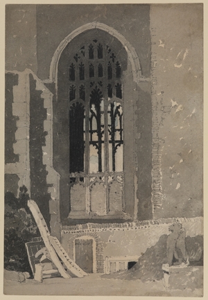 The Window between Saint Andrew's Hall and the Dutch Church, Norwich