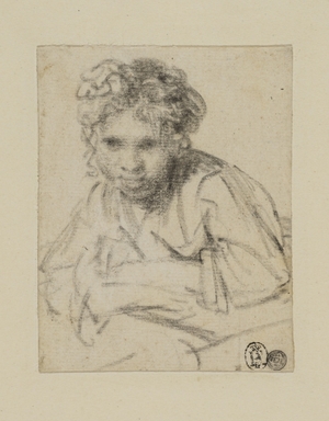 Study for 'A Girl at a Window'